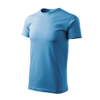 Tee-shirt homme Basic 129 - bleu azur