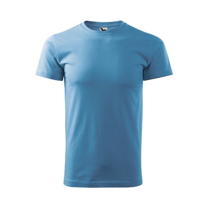 Tee-shirt homme Basic 129 - bleu azur
