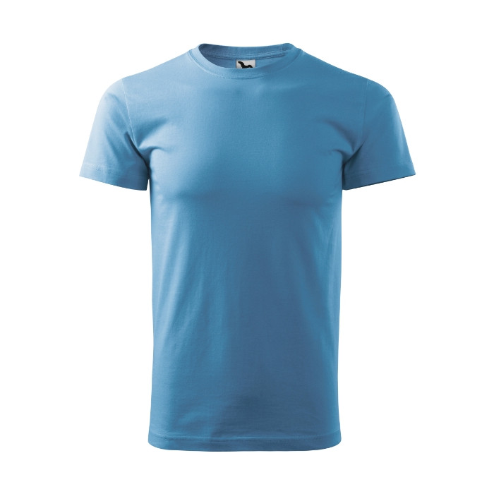Tee-shirt homme Basic 129 - bleu azur