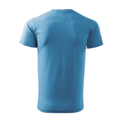 Tee-shirt homme Basic 129 - bleu azur