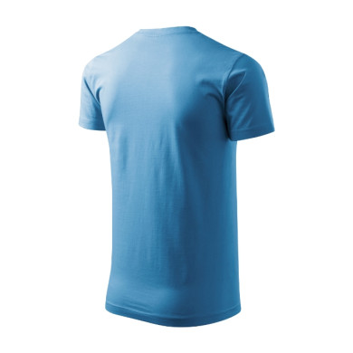 Tee-shirt homme Basic 129 - bleu azur