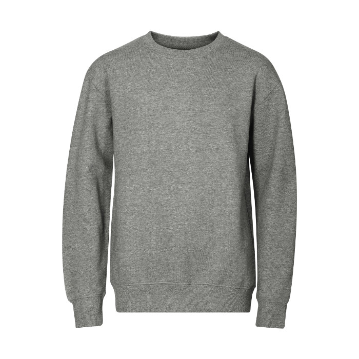 Sweatshirt enfant Crew 427 - gris chiné foncé