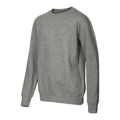 Sweatshirt enfant Crew 427 - gris chiné foncé