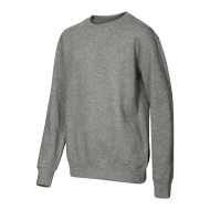 Sweatshirt enfant Crew 427 - gris chiné foncé
