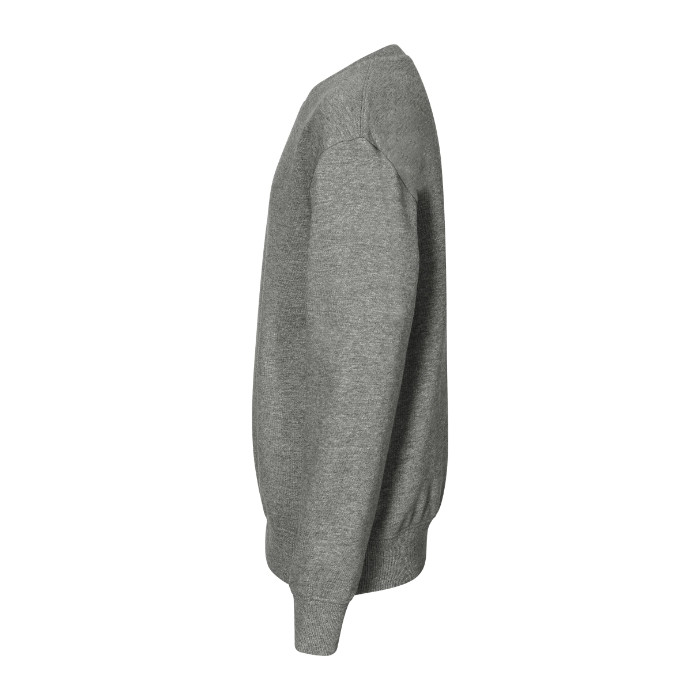 Sweatshirt enfant Crew 427 - gris chiné foncé