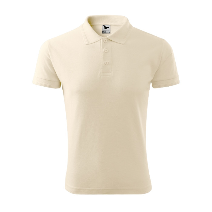 Polo homme Pique Polo 203 - amande