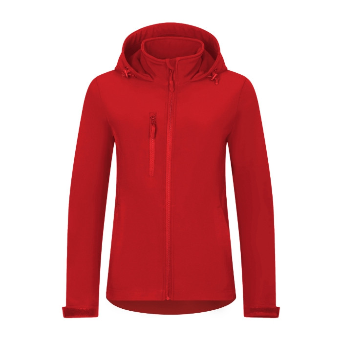 Blouson softshell femme Trail 549 - rouge