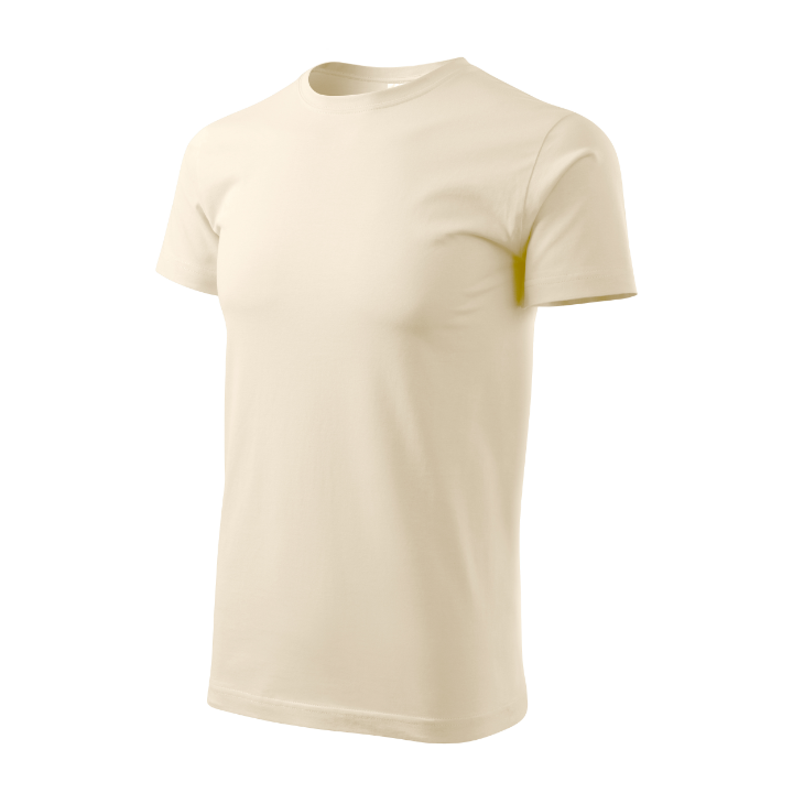 Tee-shirt homme Basic 129 - amande