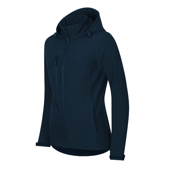 Blouson softshell femme Trail 549 - bleu marine