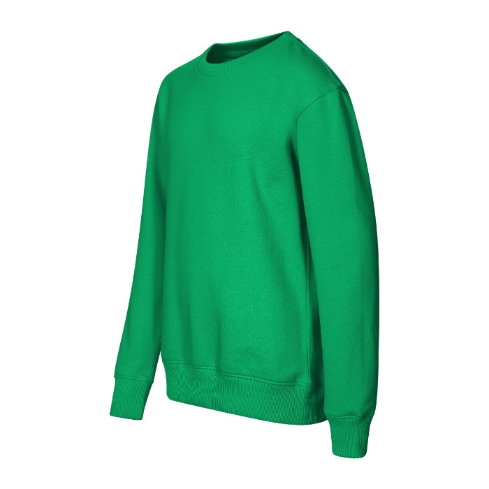 Sweatshirt enfant Crew 427 - vert moyen