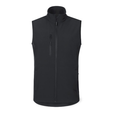 Gilet softshell homme Trail 568 - ebony gray