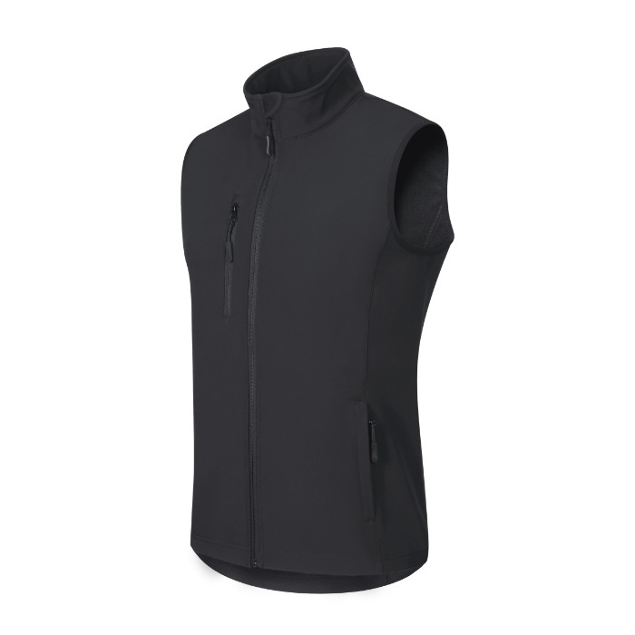 Gilet softshell homme Trail 568 - ebony gray