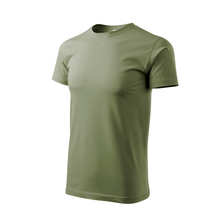 Tee-shirt homme Basic 129 - kaki clair