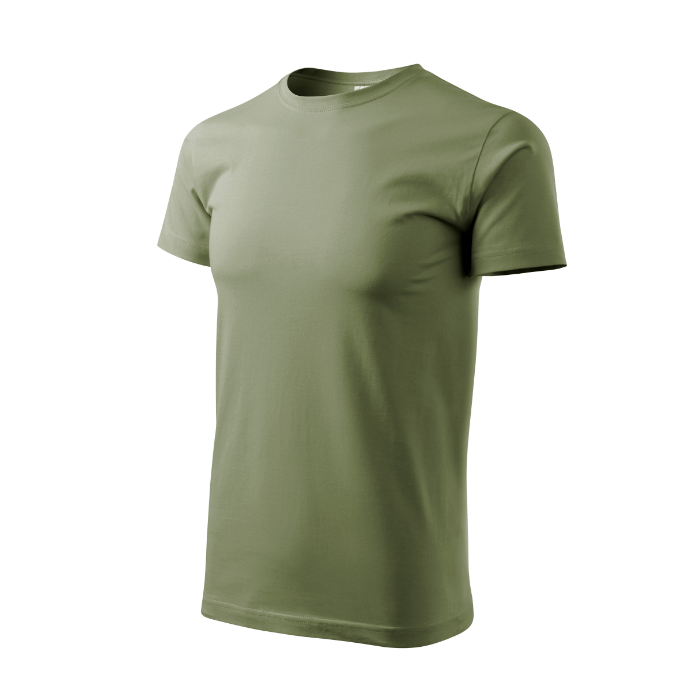 Tee-shirt homme Basic 129 - kaki clair