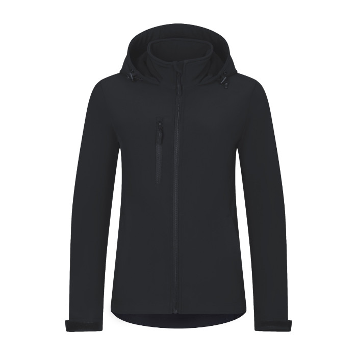 Blouson softshell femme Trail 549 - ebony gray