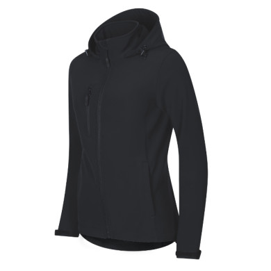 Blouson softshell femme Trail 549 - ebony gray