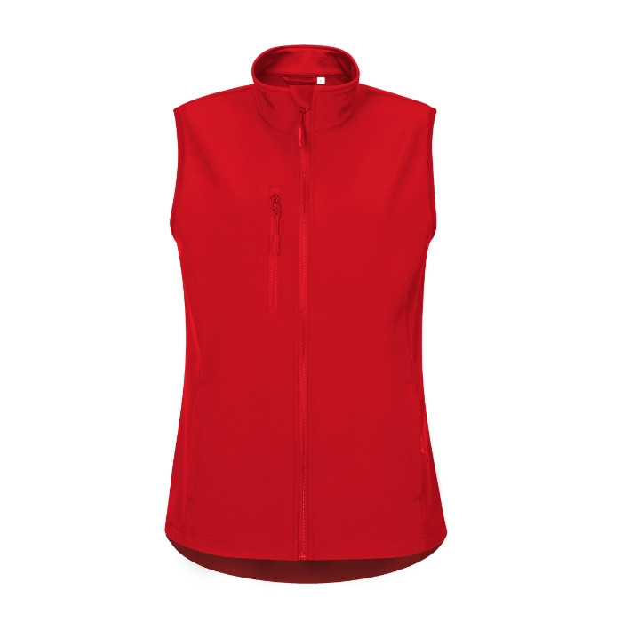 Gilet softshell femme Trail 569 - rouge