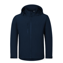 Blouson softshell homme Trail 548 - bleu marine