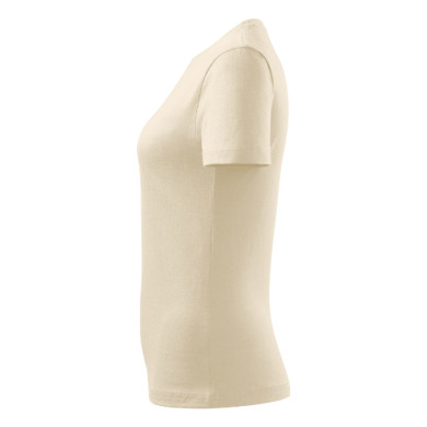 Tee-shirt femme Basic 134 - amande