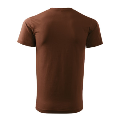 Tee-shirt homme Basic 129 - chocolat