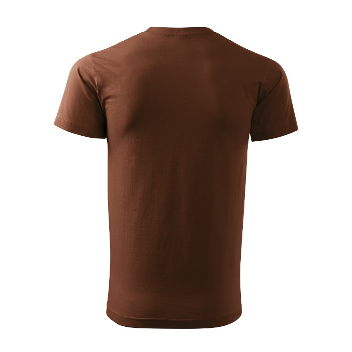 Tee-shirt homme Basic 129 - chocolat