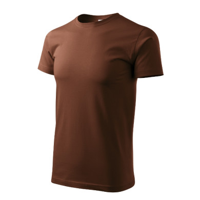 Tee-shirt homme Basic 129 - chocolat