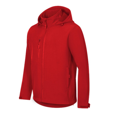 Blouson softshell homme Trail 548 - rouge