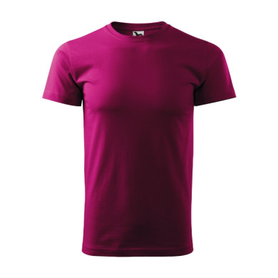 Tee-shirt homme Basic 129 - fuchsia red