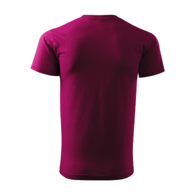 Tee-shirt homme Basic 129 - fuchsia red