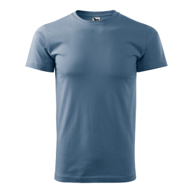 Tee-shirt homme Basic 129 - denim