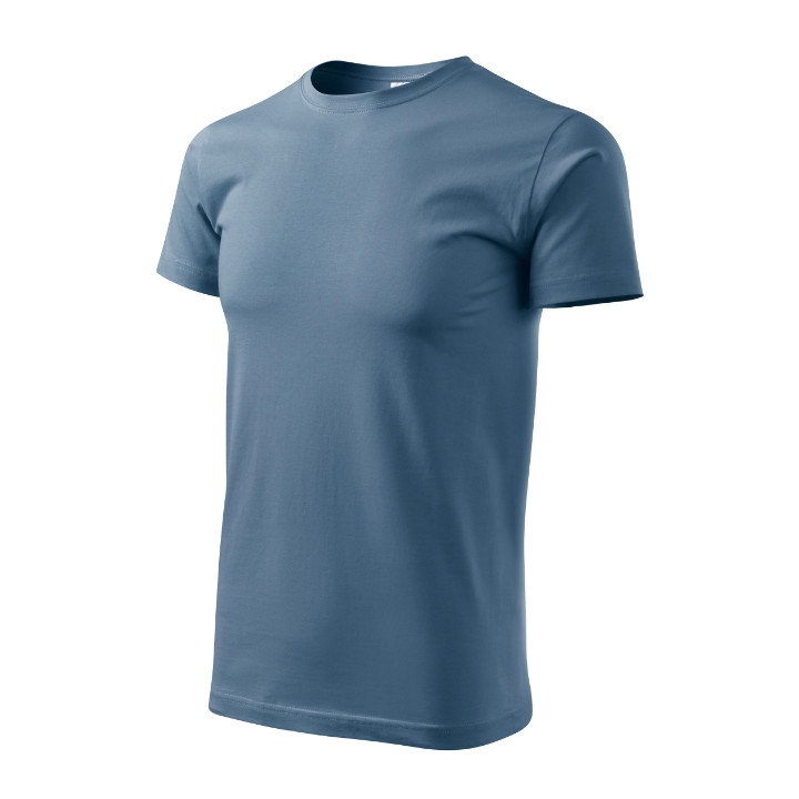 Tee-shirt homme Basic 129 - denim
