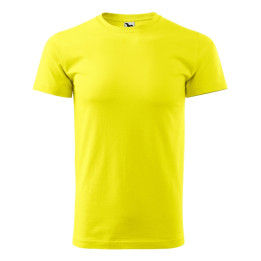 Tee-shirt homme Basic 129 - jaune citron