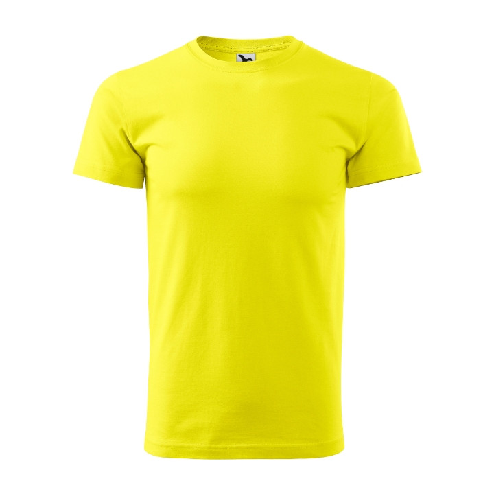 Tee-shirt homme Basic 129 - jaune citron