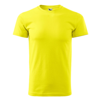 Tee-shirt homme Basic 129 - jaune citron