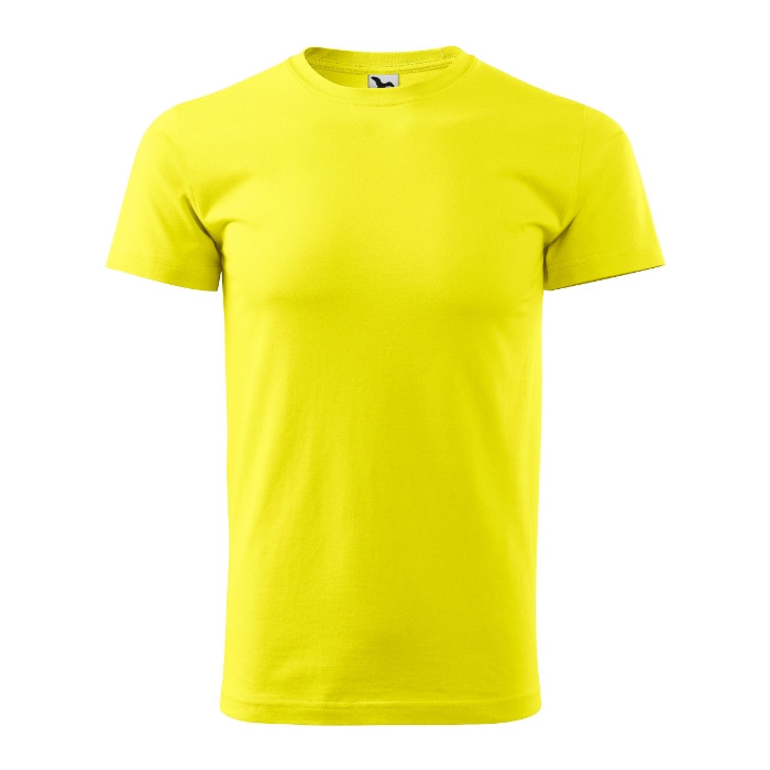 Tee-shirt homme Basic 129 - jaune citron