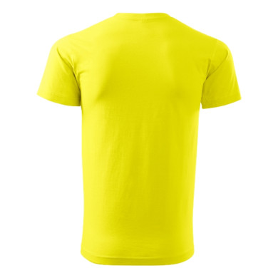 Tee-shirt homme Basic 129 - jaune citron