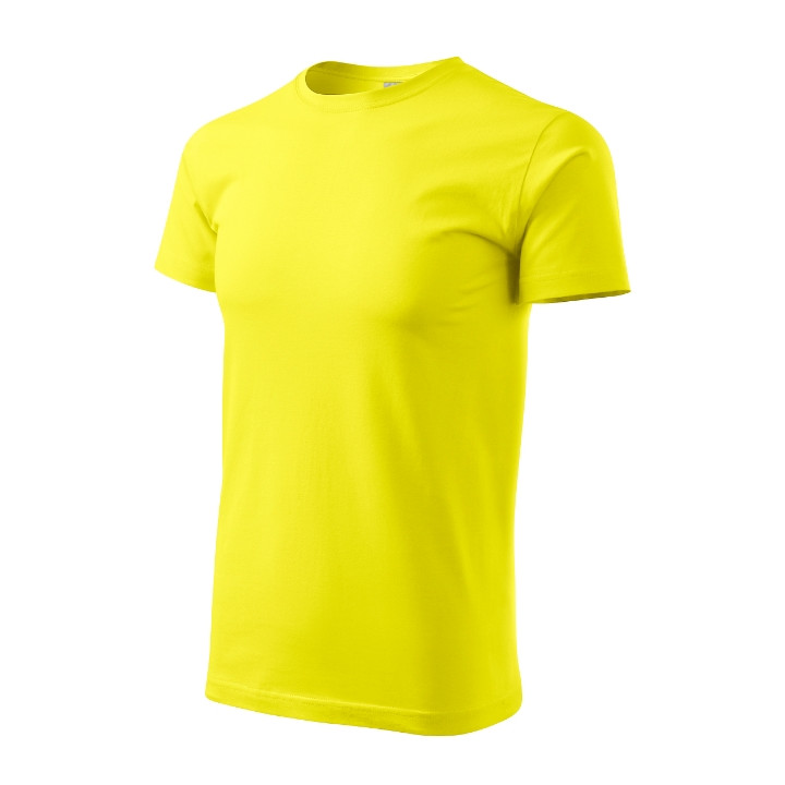 Tee-shirt homme Basic 129 - jaune citron