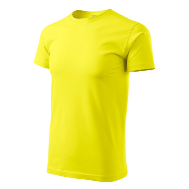 Tee-shirt homme Basic 129 - jaune citron