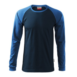 Tee-shirt unisex Street LS 130 - bleu marine