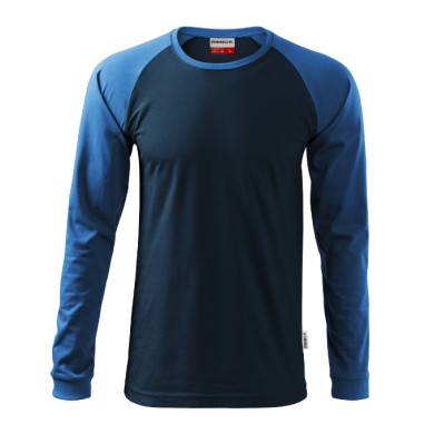Tee-shirt unisex Street LS 130 - bleu marine