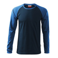 Tee-shirt unisex Street LS 130 - bleu marine