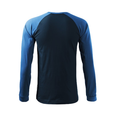 Tee-shirt unisex Street LS 130 - bleu marine