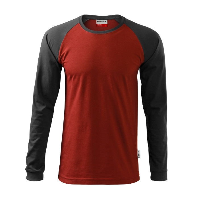 Tee-shirt unisex Street LS 130 - rouge marlboro