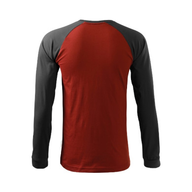 Tee-shirt unisex Street LS 130 - rouge marlboro