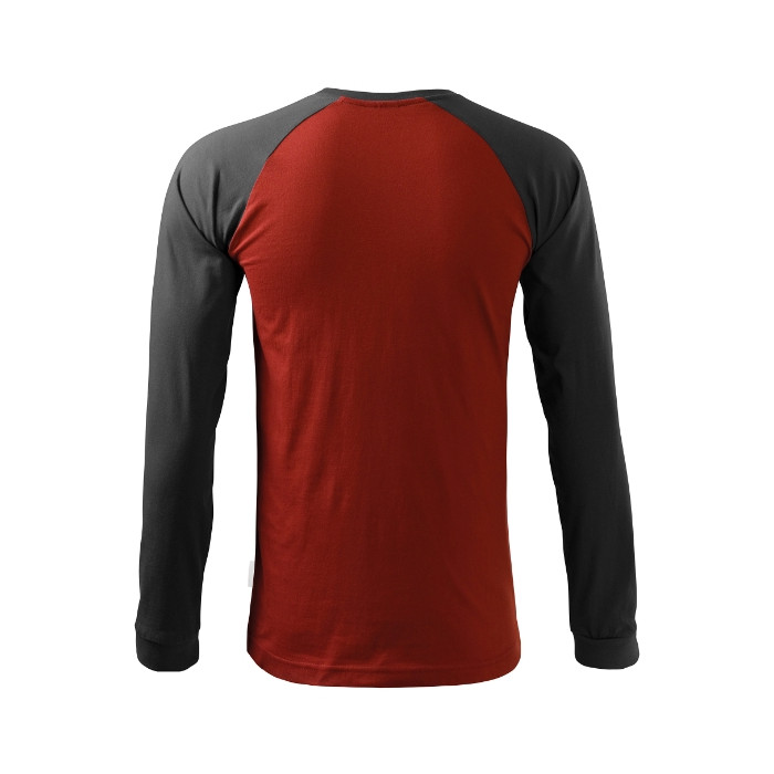 Tee-shirt unisex Street LS 130 - rouge marlboro