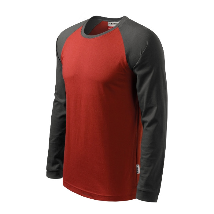 Tee-shirt unisex Street LS 130 - rouge marlboro