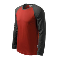 Tee-shirt unisex Street LS 130 - rouge marlboro