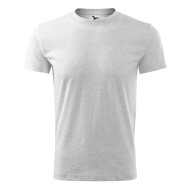 Tee-shirt homme Classic New 132 - gris chiné clair