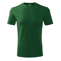 Tee-shirt homme Classic New 132 - vert bouteille