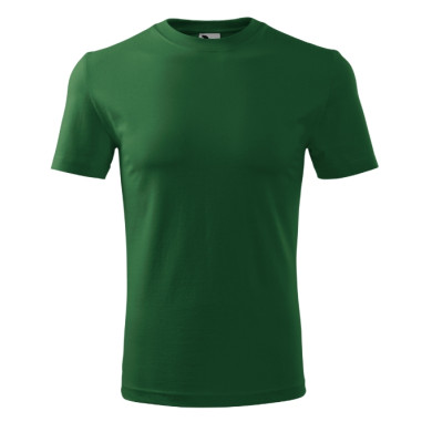 Tee-shirt homme Classic New 132 - vert bouteille